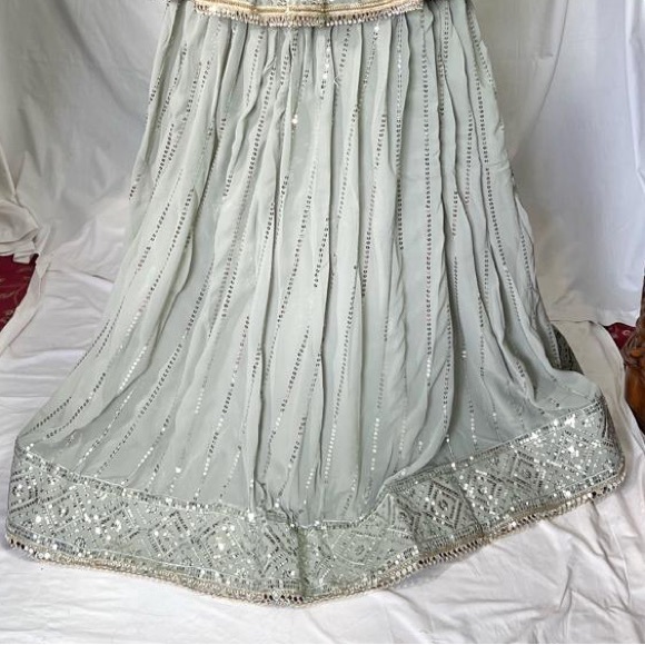 Embroidered Indian Lehenga - Picture 8 of 8